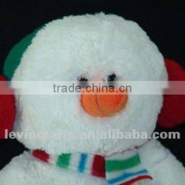 RECORD PERSONAL MESSAGE CHRISMAS SNOWMAN PLUSH DOLL TOY