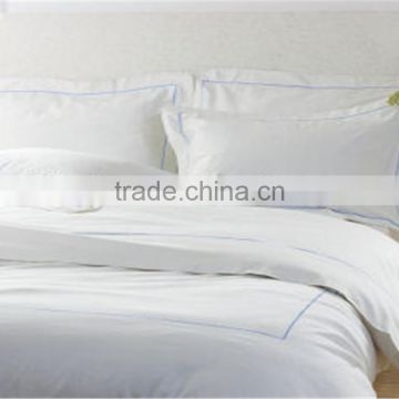 Customized professional hotel textile bed linen bedsheet duvet cover high quality