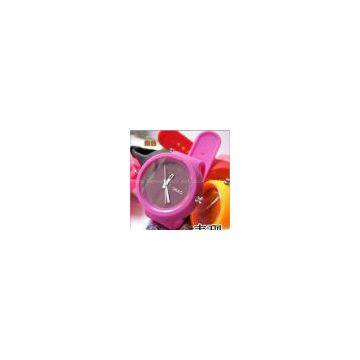 candy watch,silicone watch,odm watch,jelly watch,plastic watch