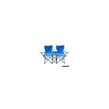 Beach chair with double seat