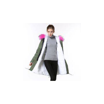 Promotion Good Quality Faux Fur Coat Winter Coats With Fur Hood photo-3