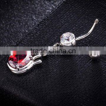 Flashing Jewelry Fake Navel Belly Ring photo-2