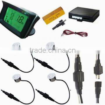 4 waterproof sensors Colorful LCD Car Parking Sensors LCD Display Monitor Car Parking Sensor System