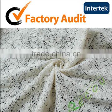 100gsm cotton nylon lace fabric