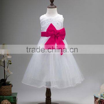 DACE China Alibaba Online 2017 Wholesale Flower Girl Dress With Bowknot