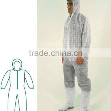 General Purpose Nonwoven Coverall With Hood