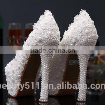 Women Crystal Bridal Wedding Shoes WS003 photo-4