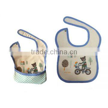 Pretty Pattern Printed 4 Layers Cotton Baby Bibs Wholesale photo-3