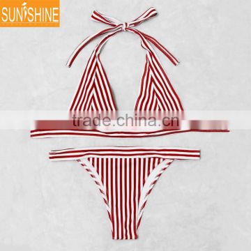 Sexy Bra And Bikini Sets Recycled Fabric Two-Piece Swimwear