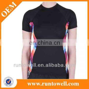 Custom Made Short Sleeve Rash Guard