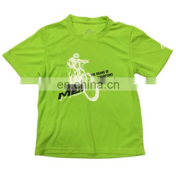 Green Short Sleeve O-neck T-shirts Wholesales