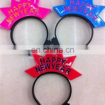 LHW-100 Happy new year headband with led light
