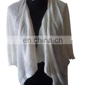 Knitted Cashmere Cape 2