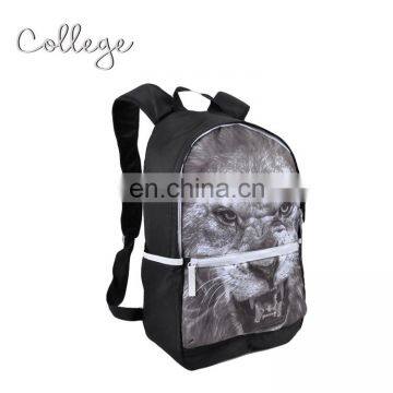 Alibaba China wholesale OEM black teens backpack