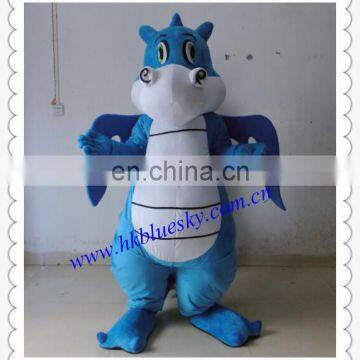 2014 custom blue dinosaur mascot