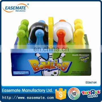 Plastic children indoor excellent gifts sports toys mini bowling balls