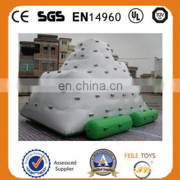 2015 fashion new design inflatable water iceberg water games,floating water games