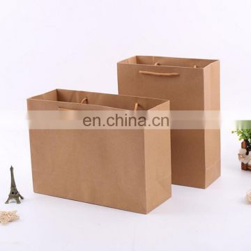 Promotional custom Handles Cosmetic Gift Shopping Custom Printed Paper Bag With Your Own Logo