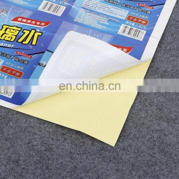 Custom Printed Paper Self Adhesive Stickers for Glass Water Bottle,cut Piece Food Label photo-5