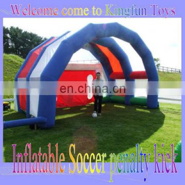 Rental inflatable soccer penalty cage ,football paly game