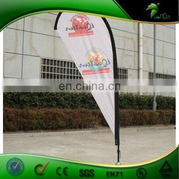 Dye Sublimation Printed Durable Beach Flag, Teardrop Flag, Swooper flag