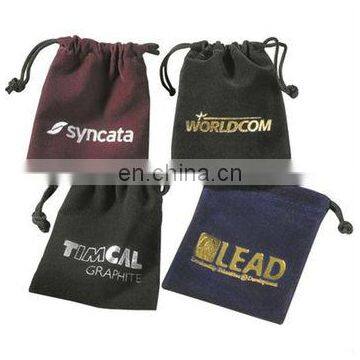 specialized in custom drawstring bag cheap jewellery velvet drawstring pouch
