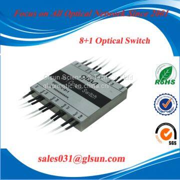 GLSUN 8+1 Fiber Optical Switch Mechanical Optical Switch