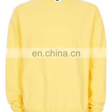 Soft Fleece Mens Zipper Pocket Crewneck Sweatshirt Without Hood photo-4