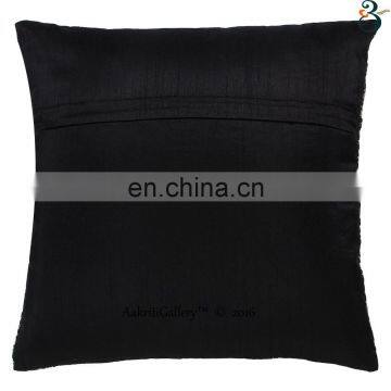 Indian Sofa Pillow Case Kantha CushionCover Handmade Embroidery Home Decor photo-2