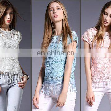 New Fashion ladies Clothing Wholesale Latest Fashion Blouses 2015