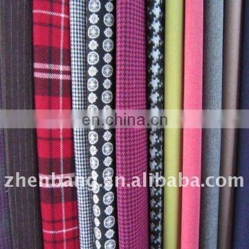 Check Woolen Fabric Hot sell