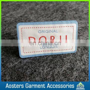 wholesale garment polyester woven label for clothing
