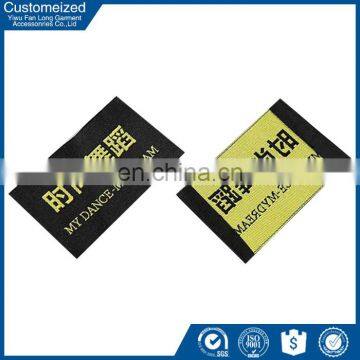 hot sale custom woven fabric clothing labels