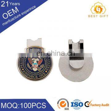 wholesale China new custom metal golf cap clip ball marker