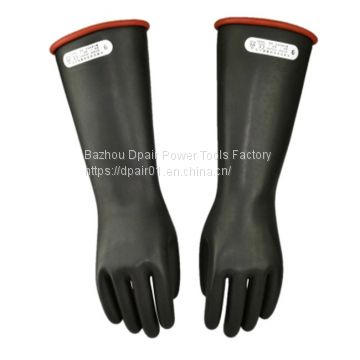 Insulation Rubber Hand Gloves Electrical factory direct sale