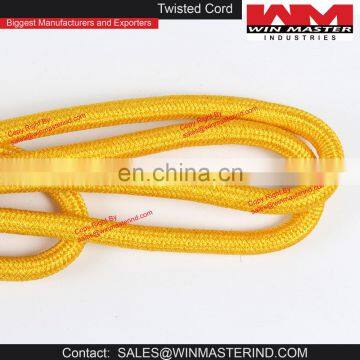 yellow gold rope trim