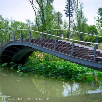 steel structure  Landscape Bridge Guardrail