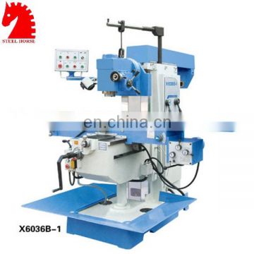 Tengzhou steel horse machine X6036B-1 milling machine