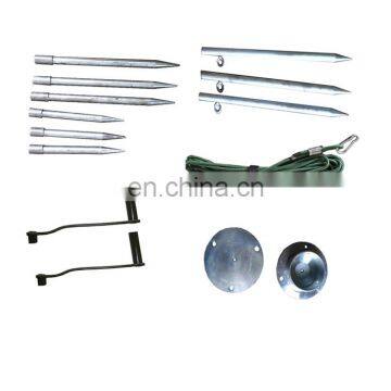 Telescoping tv Hand Winch Aluminum Telescopic Antenna Mast With Guy Wire photo-3