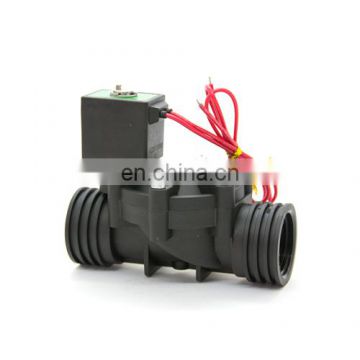 2/2 way pilot type G3/4" garden irrigation plastic solenoid valves