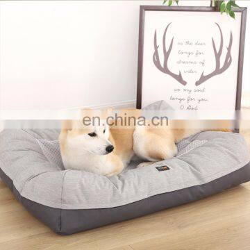 Pet Supplies New Product Custom Large Dog Sofa Bed durable Detachable Washable Breathable Soft Pet Bed