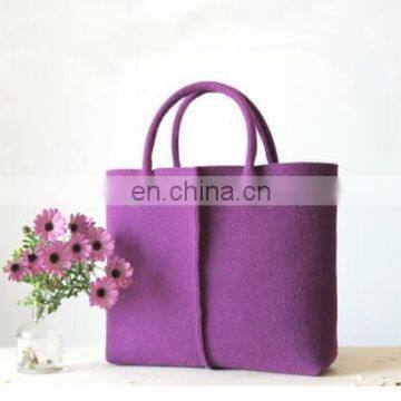 Wool Handbag Style Felt Tote Bag for Women photo-5