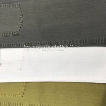 49%Cotton 49%Modal 2%Spandex Herringbone Twill Fabric photo-3