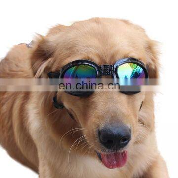 Fashionable folding pet goggles summer protective dog sunglasses