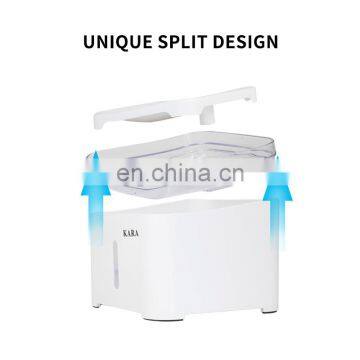 Manufacturer Wholesale Automatic Battery Drinking LED Cat Water Fountain photo-5