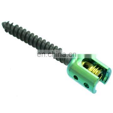China Manufacture Spinal Pedicle Screw Fixation System Polyaxial Pedical Screws Orthopedic Surgical Spine Implants photo-3