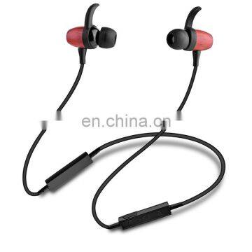 In Ear Noise Isolating Wireless Blue Tooth Neck Back Earbuds Sport Earphone With Microphone