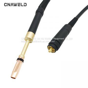 CE Certification Air Cooled Euro Black Handle Welding Torch Gun 501D Automatic 501D MIG Welding Gas Gun photo-2