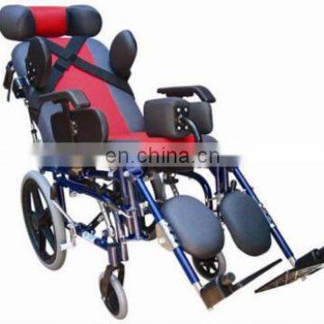 High Quality Lift Recliner Chair Aluminum Reclining Cerebral Palsy Wheelchair for Child/adults