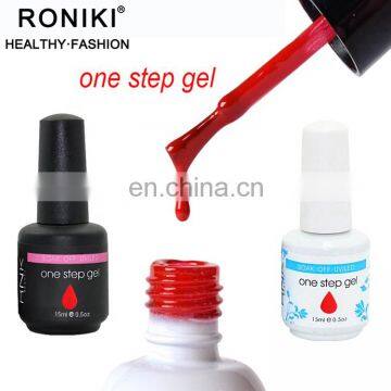 RONIKI Factory Ladys Nail Beauty Gel Polish Popular Color Factory Price One Step Gel Polish photo-6